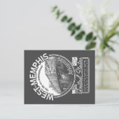 CARTE POSTALE WEST MEMPHIS ARKANSAS - PONT MEMPHIS (Debout devant)