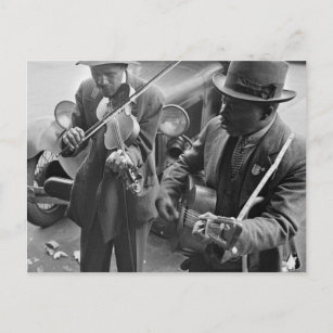 Carte Postale West Memphis Street Musicians, 1935