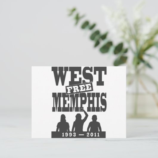 Carte Postale West Memphis Three (Debout devant)