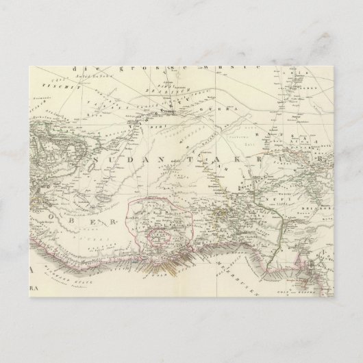 Carte Postale West MittelAfrica - West Central Africa (Devant)