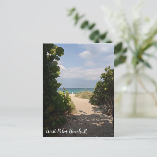 Carte postale West Palm Beach (Debout devant)