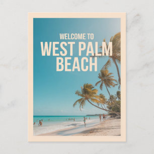 Carte Postale West Palm Beach, Floride,