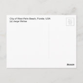 Carte Postale West Palm Beach, Floride, USA (Dos)