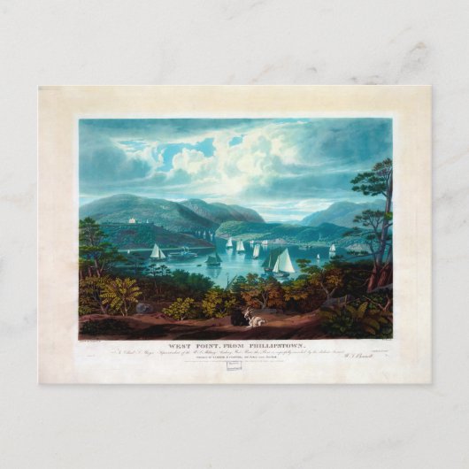Carte Postale West Point, de Phillipstown (1831) (Devant)