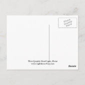 Carte Postale West Quoddy Head Lighthouse, Maine Postcard (Dos)