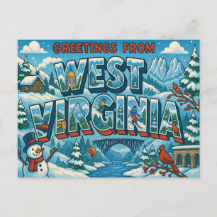 Carte postale WEST VIRGINIA