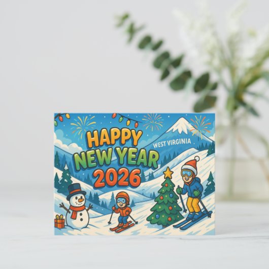 Carte postale WEST VIRGINIA (Debout devant)