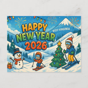 Carte postale WEST VIRGINIA