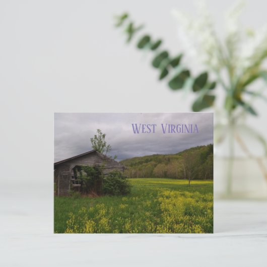 Carte postale West Virginia (Debout devant)