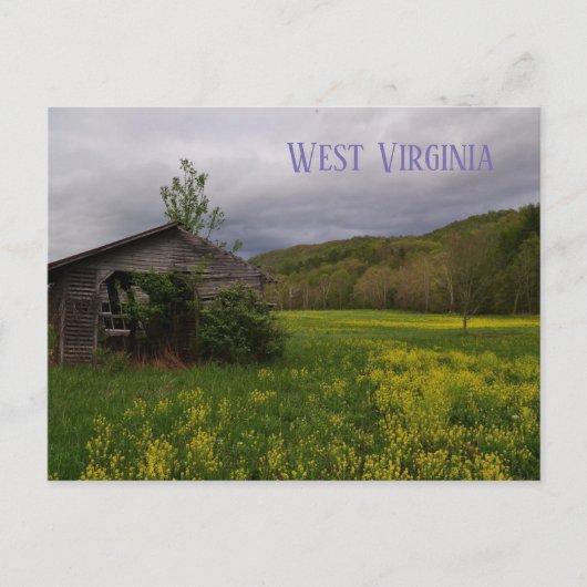 Carte postale West Virginia (Devant)