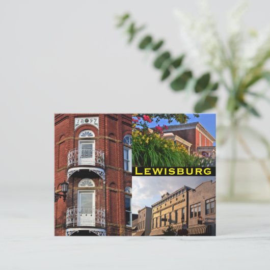 Carte postale West Virginia (Debout devant)