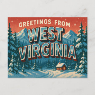 Carte postale WEST VIRGINIA