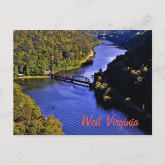 Carte postale West Virginia (Devant)