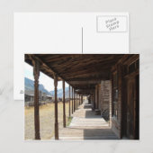 Carte Postale Western Boardwalk (Devant / Derrière)