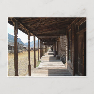 Carte Postale Western Boardwalk