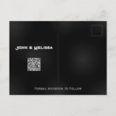 Carte postale Western Gothic pour annoncer une dat (Dos)