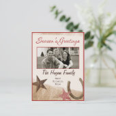 Carte postale Western Holiday (Debout devant)