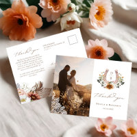 Western Lace Horseshoe Coeur Script Mariage Photo