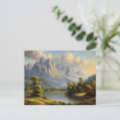 Carte Postale Western Mountains and River (Debout devant)