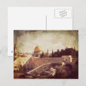 Carte postale Western Wall (Devant / Derrière)