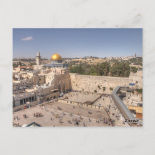 Carte postale Western Wall Jerusalem