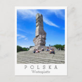 Carte Postale Westerplatte, Polska / Pologne (Devant)