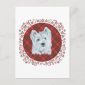 Carte Postale Westie (Devant)