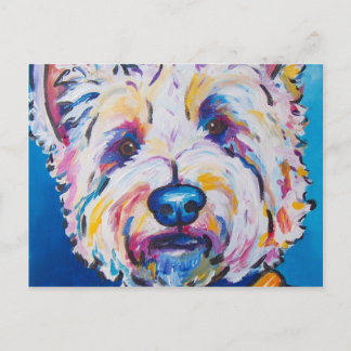 Carte Postale Westie