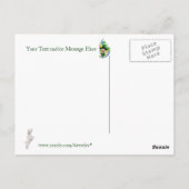 Carte Postale Westie Chiot Numéro Deux Jour de la Saint Patrick  (Dos)