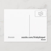 Carte Postale Westie Kisses Pour Vous (Dos)