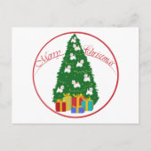 Carte Postale Westie Tree (Devant)