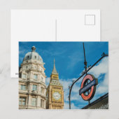 Carte Postale Westminster (Devant / Derrière)