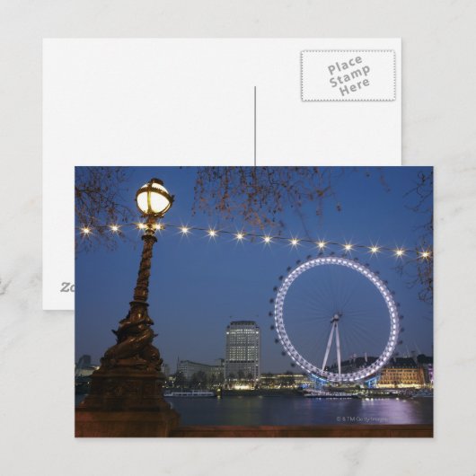 Carte Postale Westminster (Devant / Derrière)