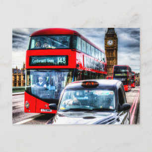 Carte Postale Westminster Bridge Londres