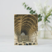 Carte Postale Westminster Hall, gravé par J. Bluck pub (Debout devant)