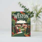 Carte Postale Weston États-Unis (Debout devant)