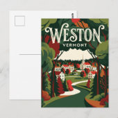 Carte Postale Weston États-Unis (Devant / Derrière)
