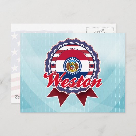 Carte Postale Weston, MO (Devant / Derrière)