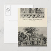 Carte Postale Westwood, YMCA, Hartford (Devant / Derrière)