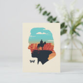 Carte Postale Westworld | Dr Ford Silhouette Of Man en noir (Debout devant)