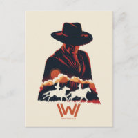 Westworld | Homme en Silhouette du désert noir
