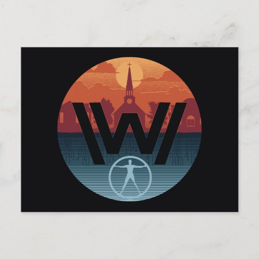 Carte Postale Westworld | Logo de l'église Escalante (Devant)