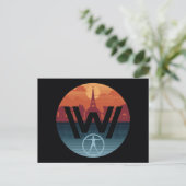 Carte Postale Westworld | Logo de l'église Escalante (Debout devant)
