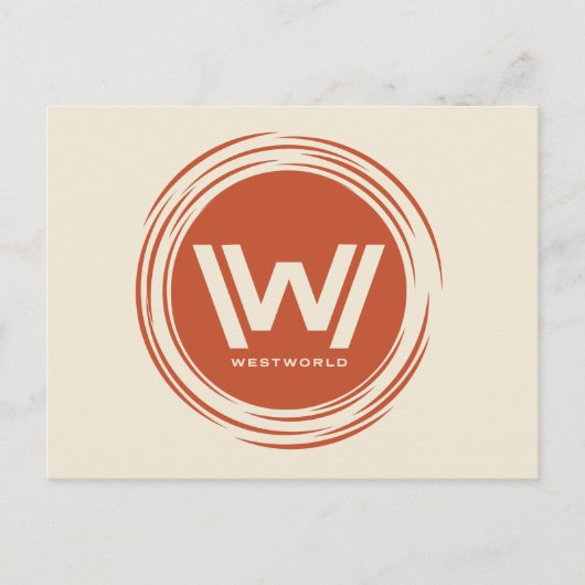 Carte Postale Westworld | Logo Sun stylisé (Devant)