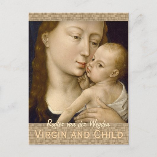 Carte postale Weyden Virgin et Child CC0668 (Devant)