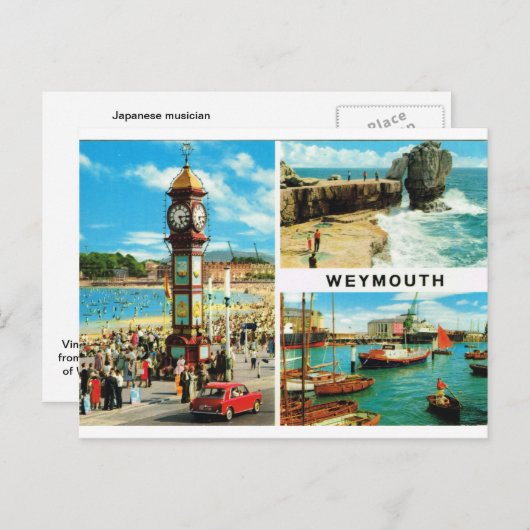 Carte Postale Weymouth Multiview 1ç50 (Devant / Derrière)