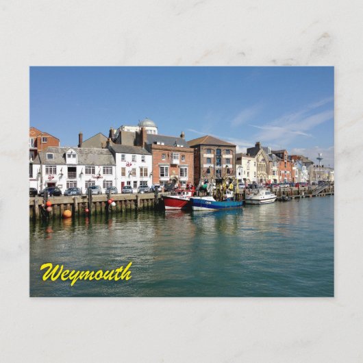 Carte Postale Weymouth - Photo professionnelle. (Devant)