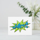 Carte postale Whack Comic Book (Debout devant)