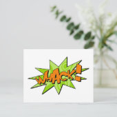 Carte postale Whack Comic Book (Debout devant)