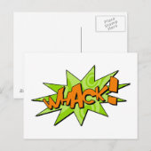Carte postale Whack Comic Book (Devant / Derrière)